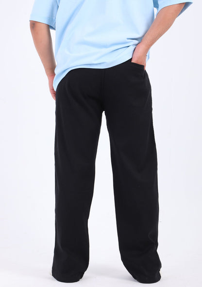 Gabardine Split Hem Pants