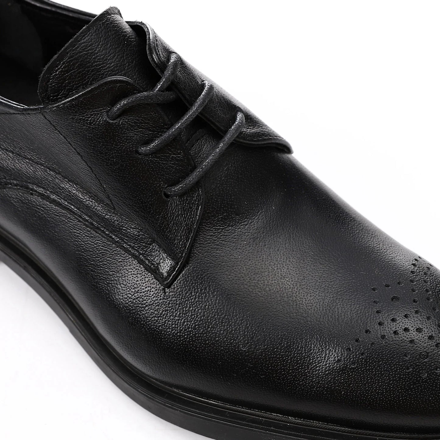 Oxford Genuine Leather Lace Up Shoes