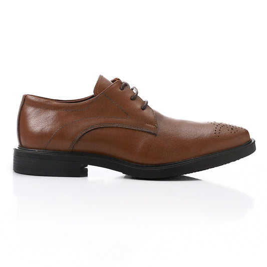 Oxford Genuine Leather Lace Up Shoes