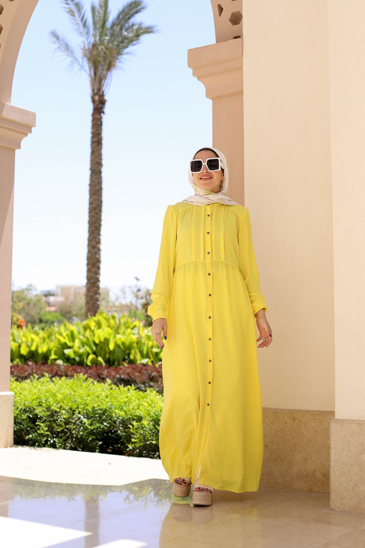 Crepe Abaya 3753