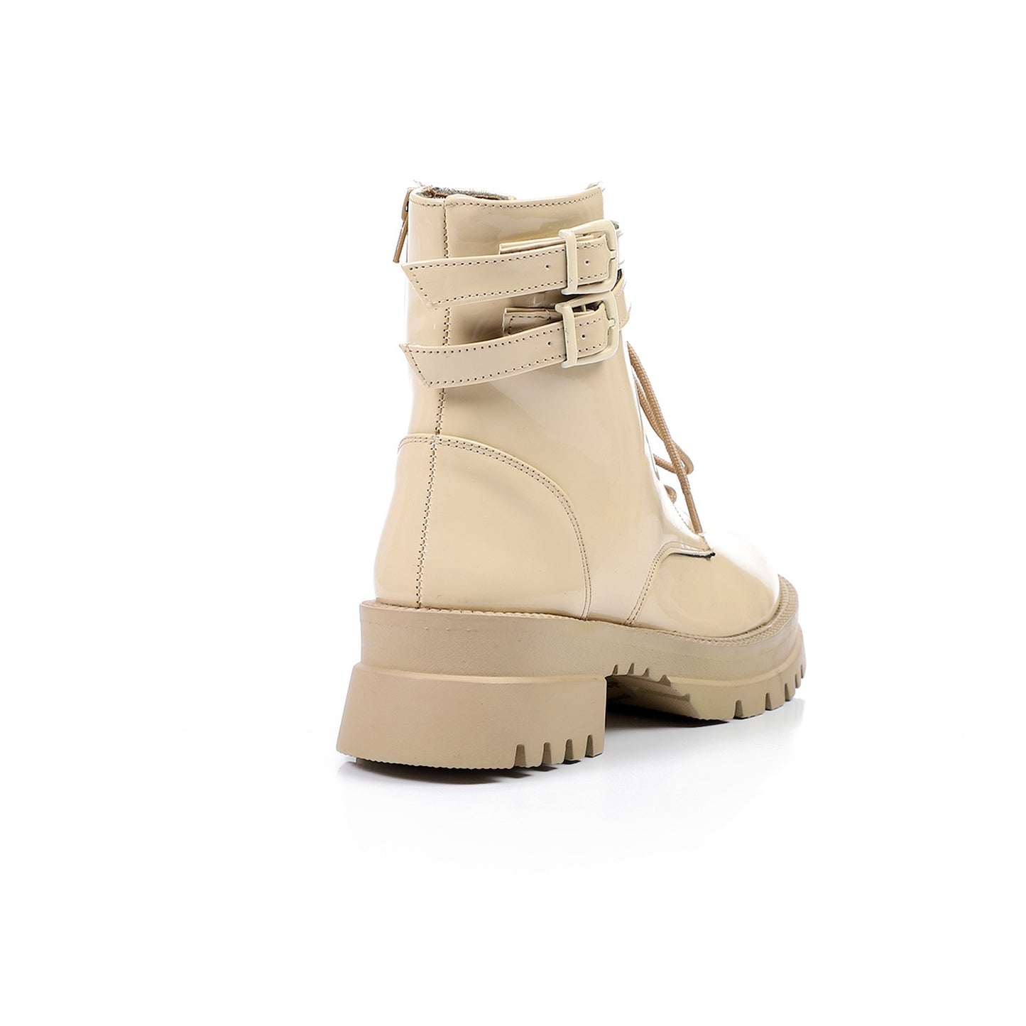 Double Closure Plain Verne Boots