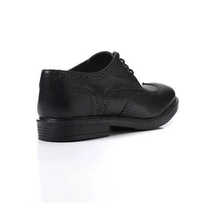 Oxford Genuine Leather Lace Up Shoes