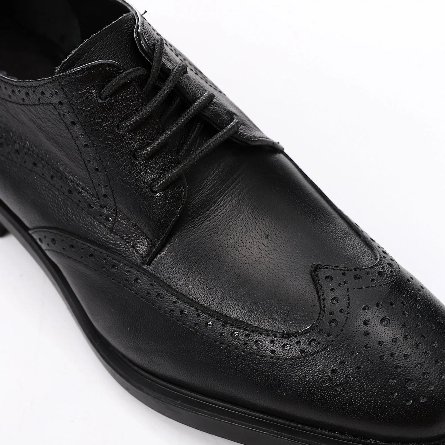 Oxford Genuine Leather Lace Up Shoes