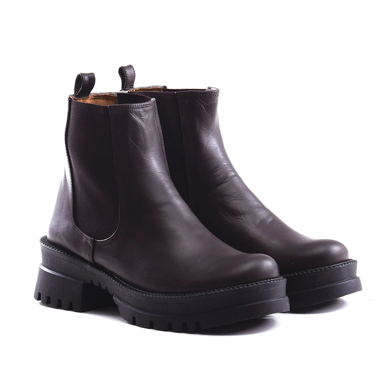 Elastic Side Half Boot