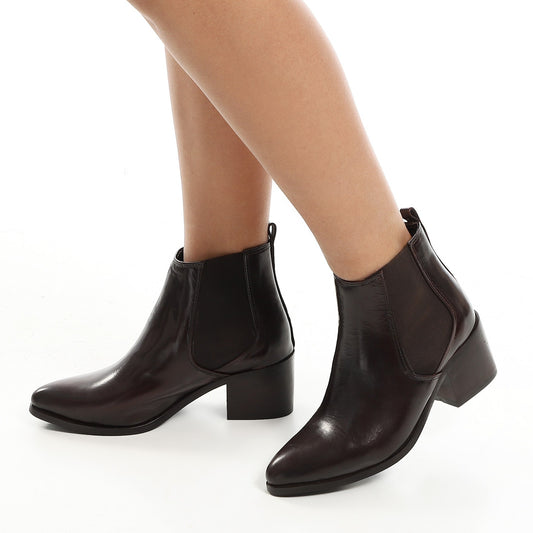 Elastic Side Half Boot