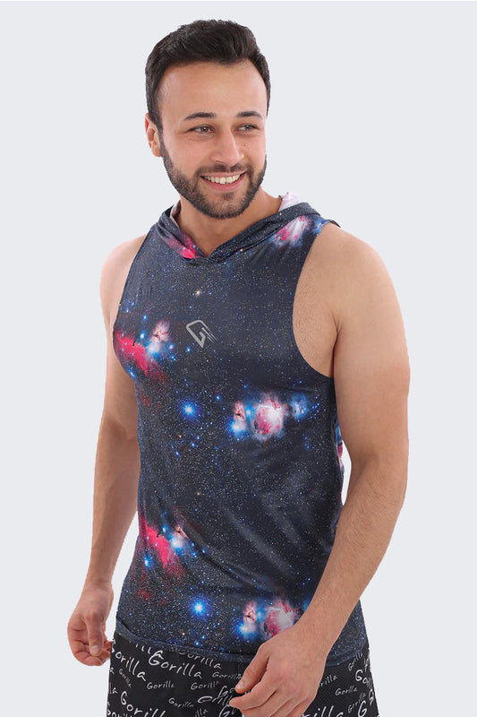 Vital Universe Sleeveless Hoodie