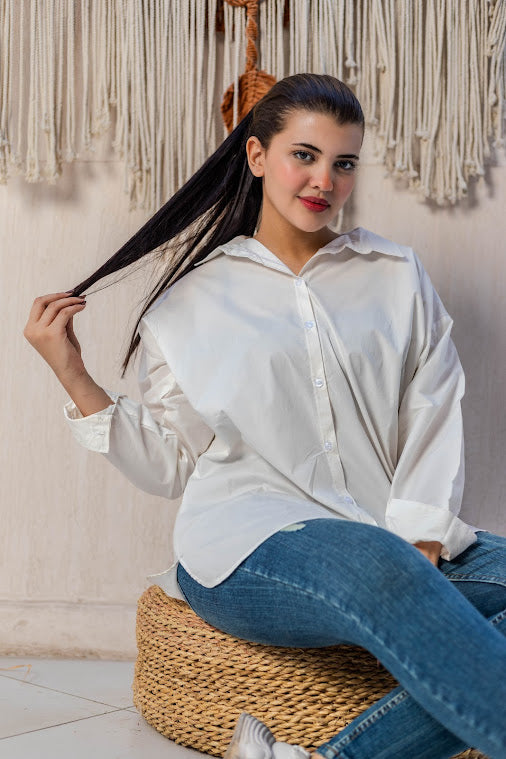 Long Puff Sleeve Shirt