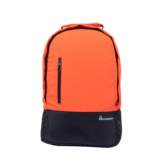 Slim backpack for unisex Orange