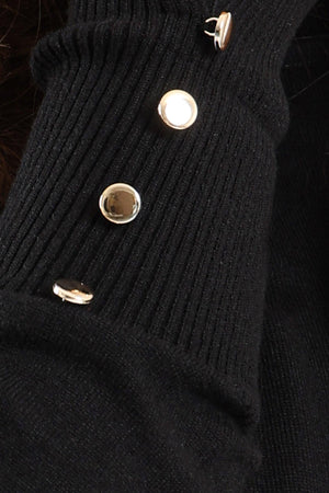 4 Buttoned Cuffs Pullover - Clue Wear
