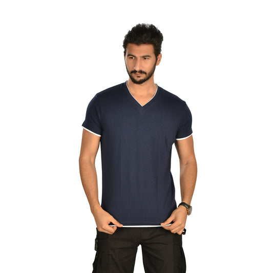 Double V Neck T-Shirt Underwear