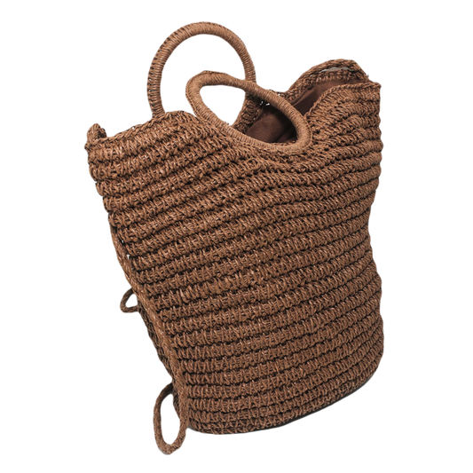 Burlap Hand Bag