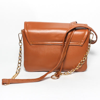 Glitter Women Cross Bag - Camel