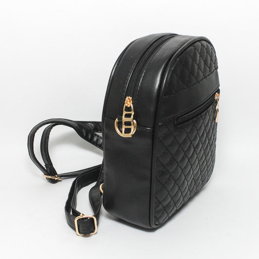 Glitter Women Back Bag - Black