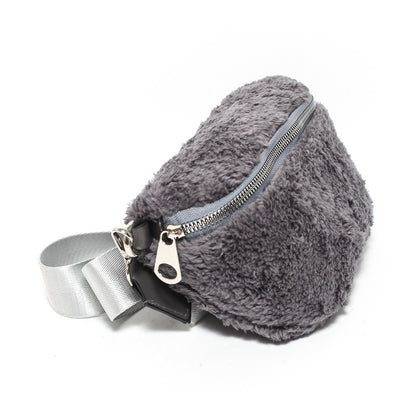 Glitter Women Waist Bag - GREY