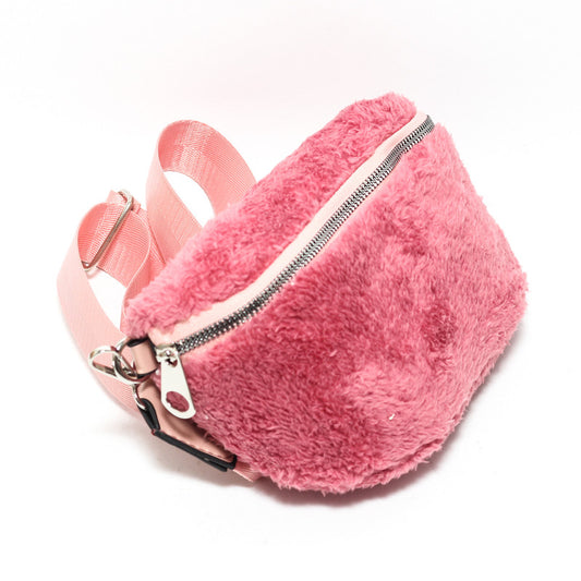 Glitter Women Waist Bag - Pink