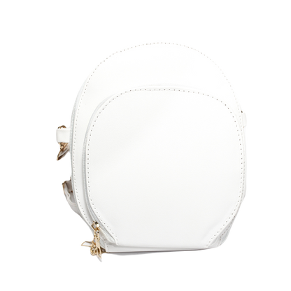 Glitter Women Cross bag - white