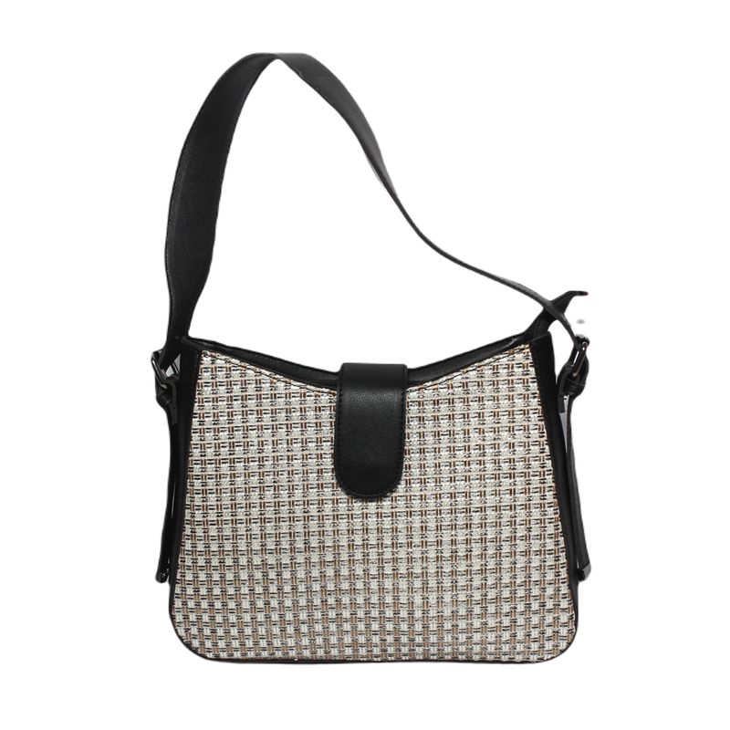 Bi-Tone Shoulder Bag