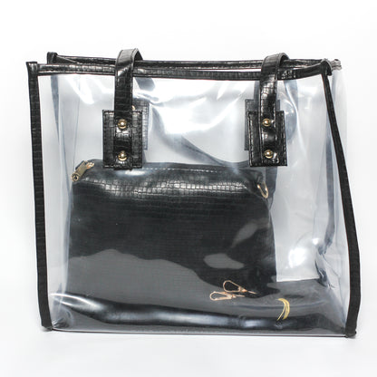 Glitter Women Summer Bag - Black