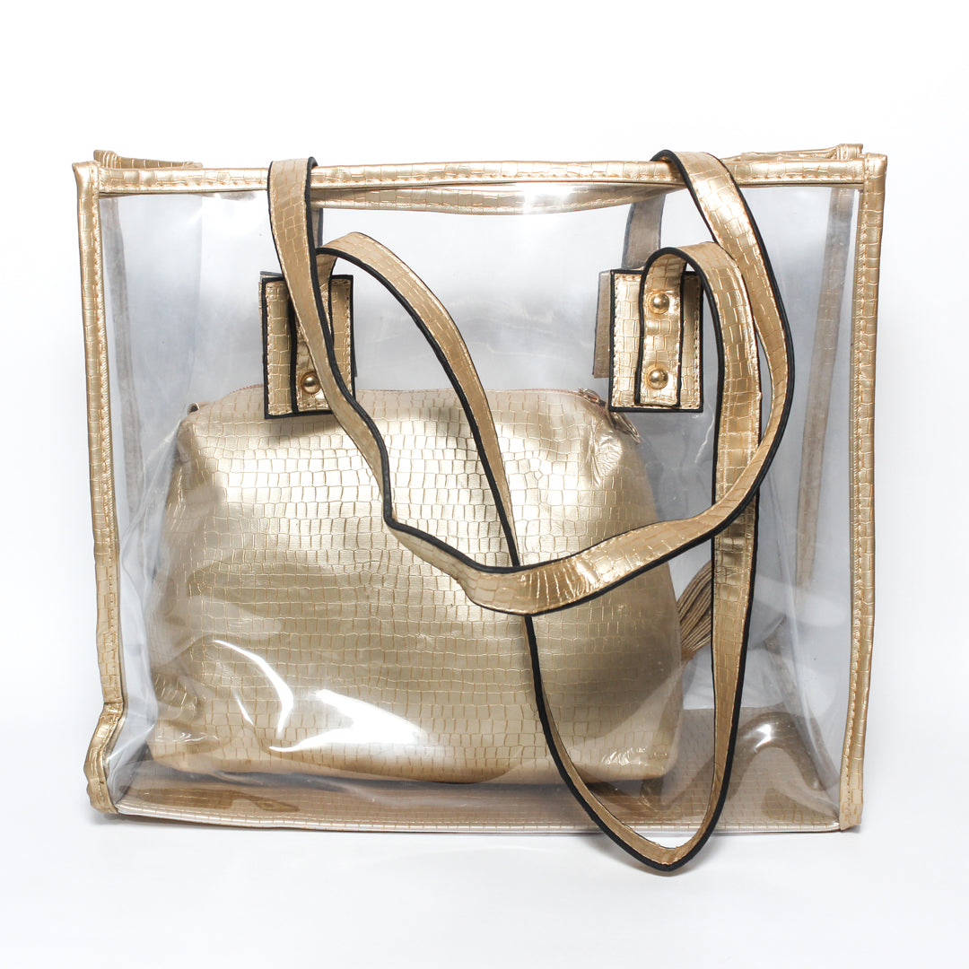 Glitter Women Summer Bag - Gold