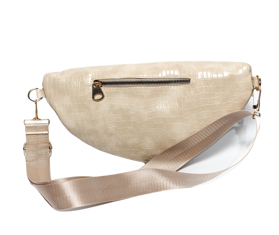 Glitter Women Crossbag - Beige