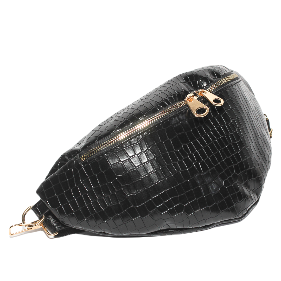 Glitter Women Crossbag - Black