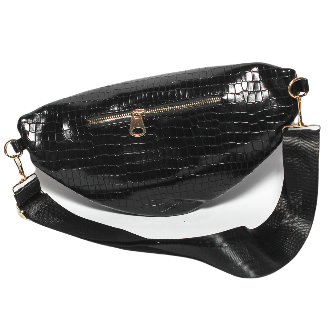 Glitter Women Crossbag - Black