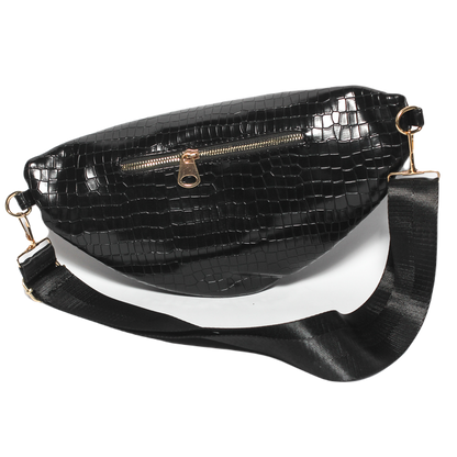 Glitter Women Crossbag - Black