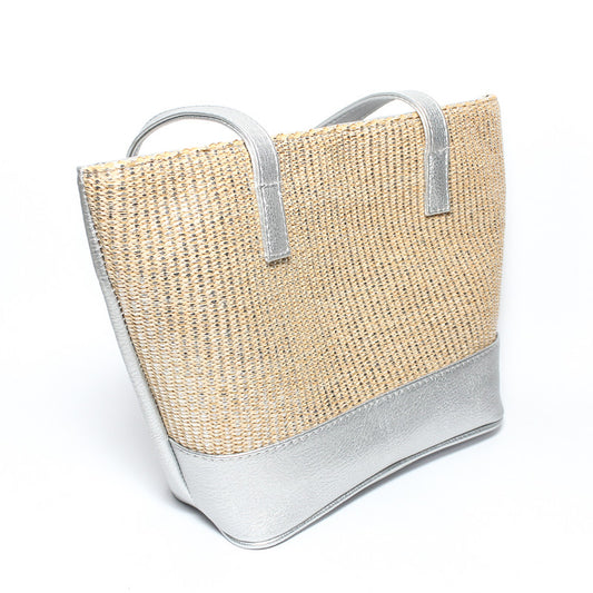 Glitter Women Hand Bag - Silver