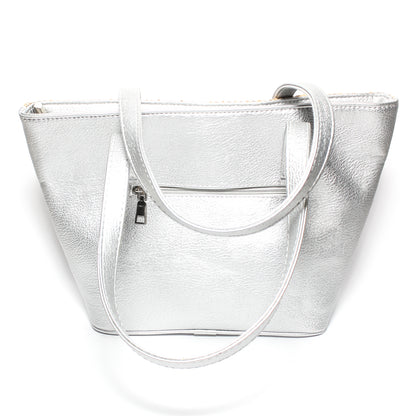 Glitter Women Hand Bag - Silver