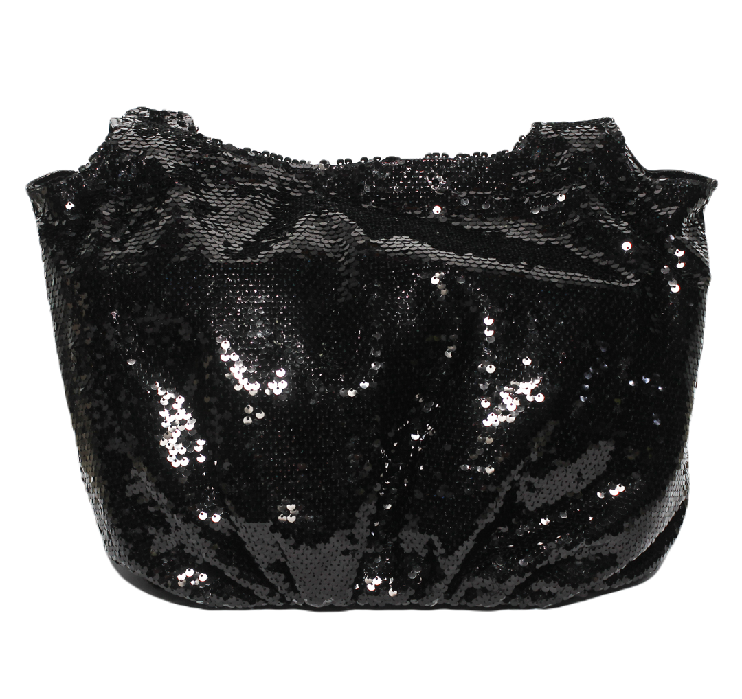 Glitter Women Summer Bag - Black