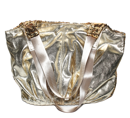 Glitter Women Summer Bag - Gold