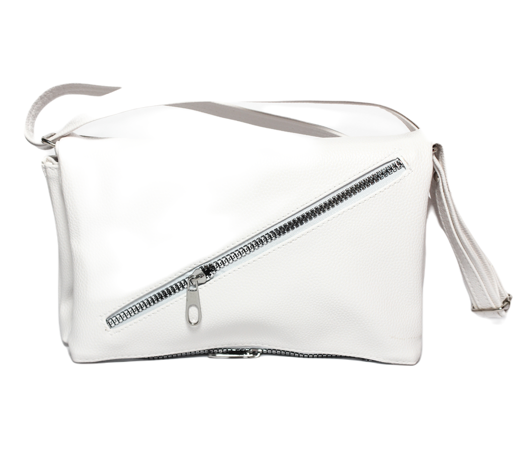 Glitter Women Summer Bag - White