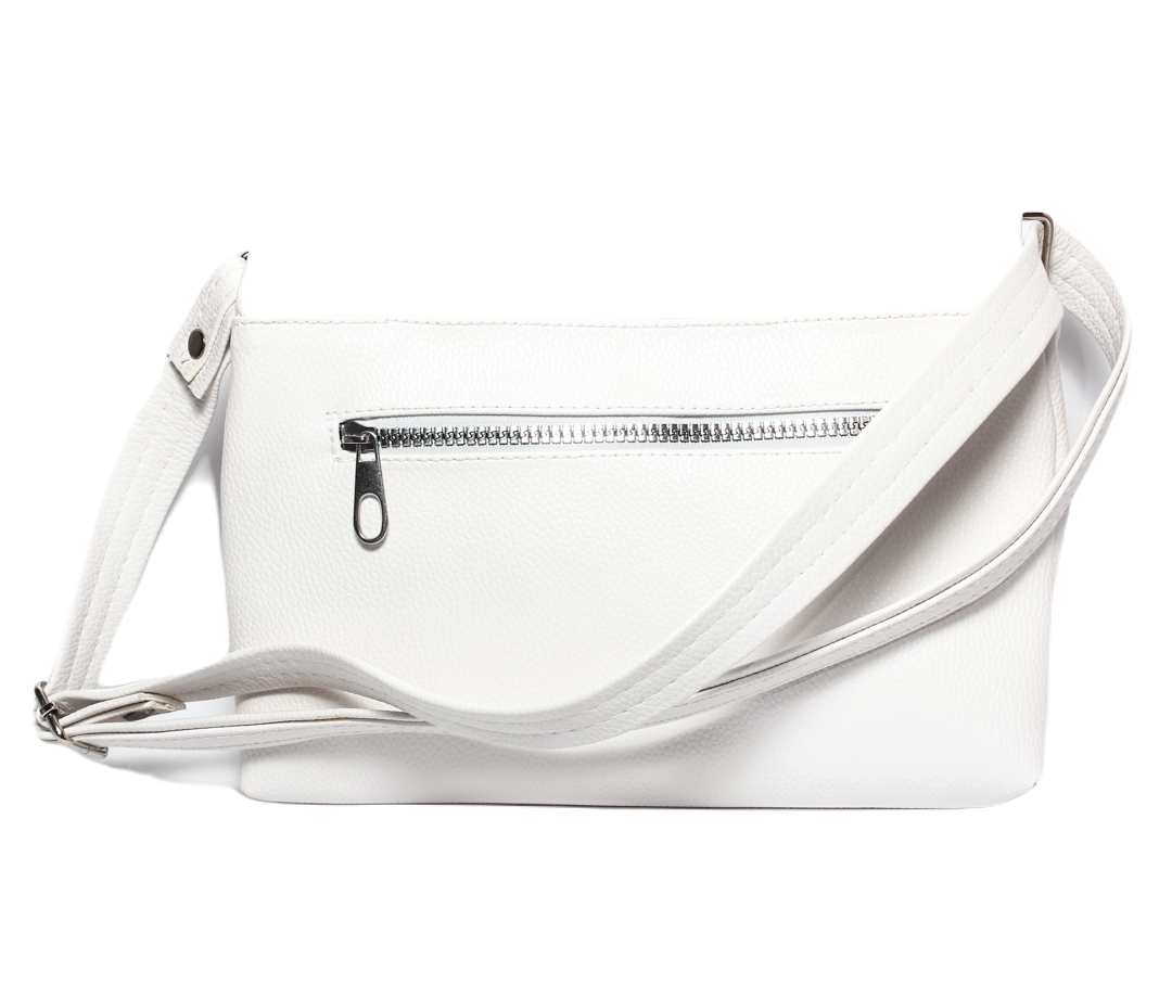 Glitter Women Summer Bag - White