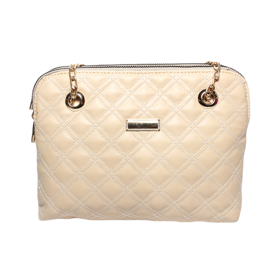 Glitter Women Cross Bag - Beige