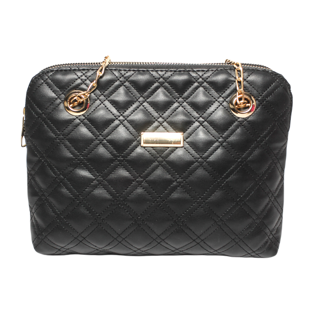 Glitter Women Cross Bag - Black