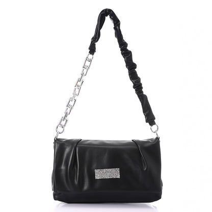 Magnetic And Zipper Closure Cross-Body Bag