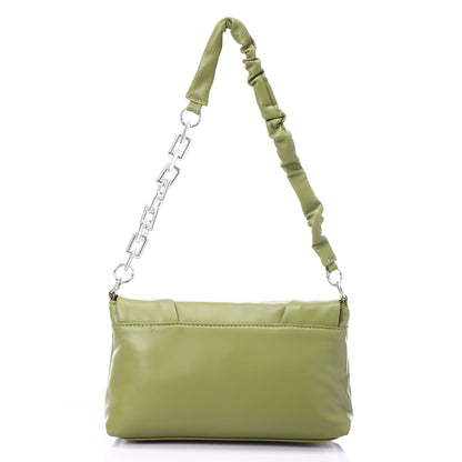 Magnetic And Zipper Closure Cross-Body Bag