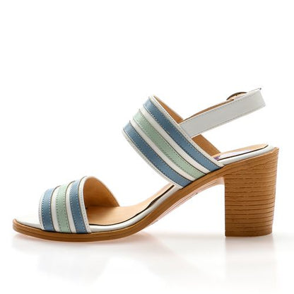 Colored Heeled Sandal