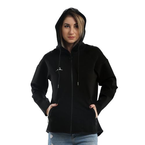 Women Smart casual jacket-Black