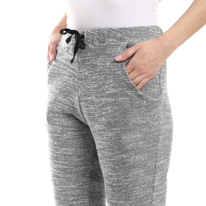 Elastic Waist With Drawstring Sweatpants