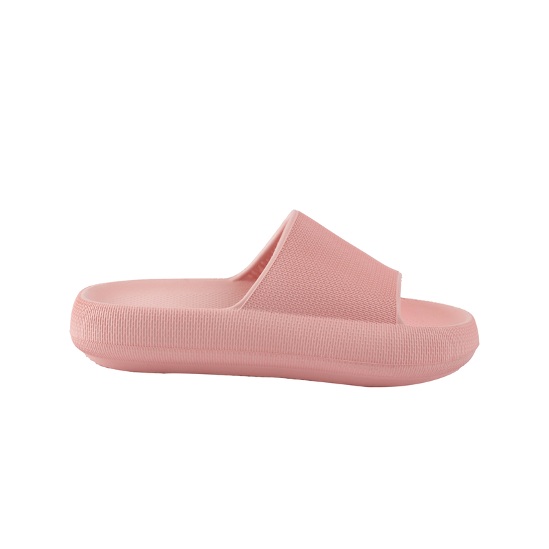 EVA PVC Solid Slide Slippers – Pink
