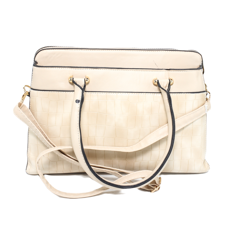 Hand Bag - Beige