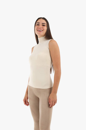High Neck Sleeveless Top - Carina - ÙƒØ§Ø±ÙŠÙ†Ø§