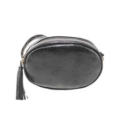 Faux Leather Elegant Handbags - Black