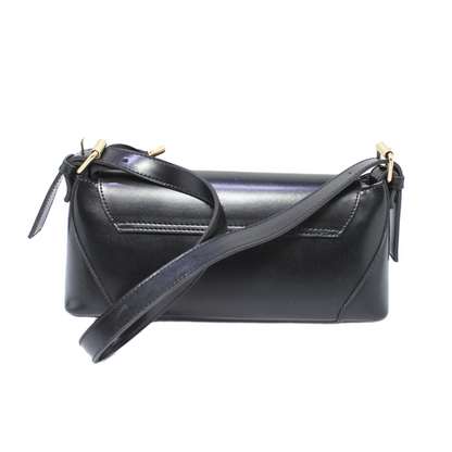 Minimalist Shoulder Bag - Black