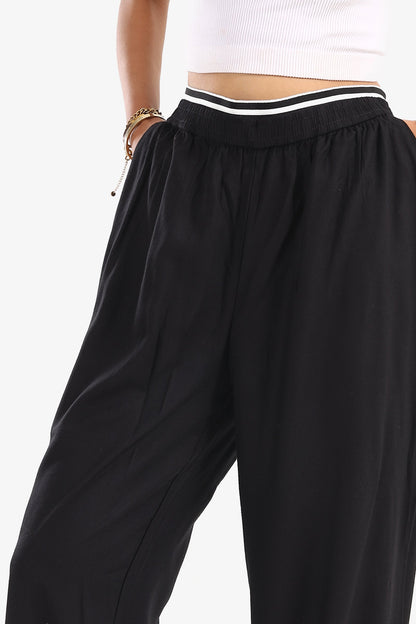 Color Block Wide Leg Pant