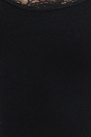 Plunge Round Neck Top - Carina - ÙƒØ§Ø±ÙŠÙ†Ø§