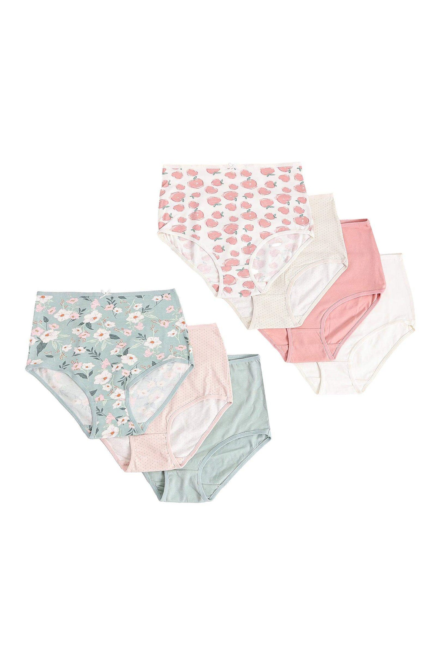 Pack of 7 Colored Full Brief Panties - Carina - ÙƒØ§Ø±ÙŠÙ†Ø§