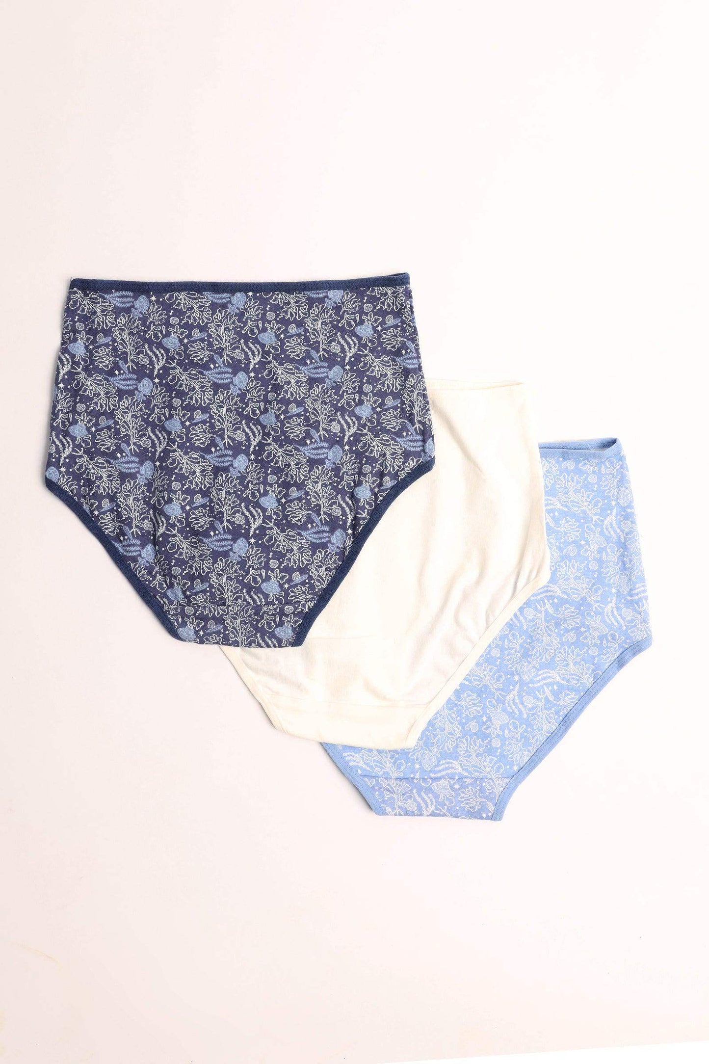 Pack of 3 Colored Full Brief Panties - Carina - ÙƒØ§Ø±ÙŠÙ†Ø§