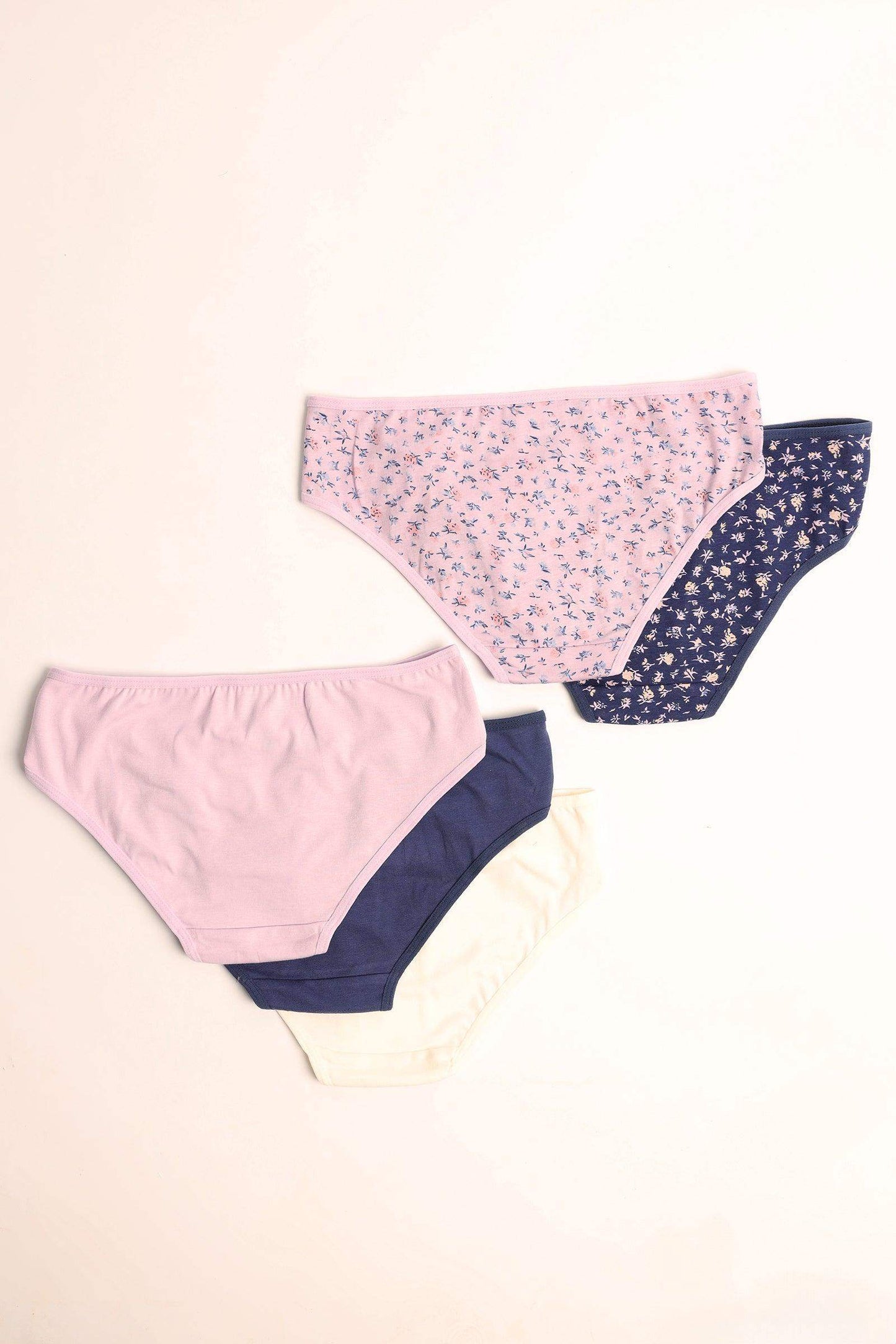 Pack of 5 Colored Bikini Panties - Carina - ÙƒØ§Ø±ÙŠÙ†Ø§